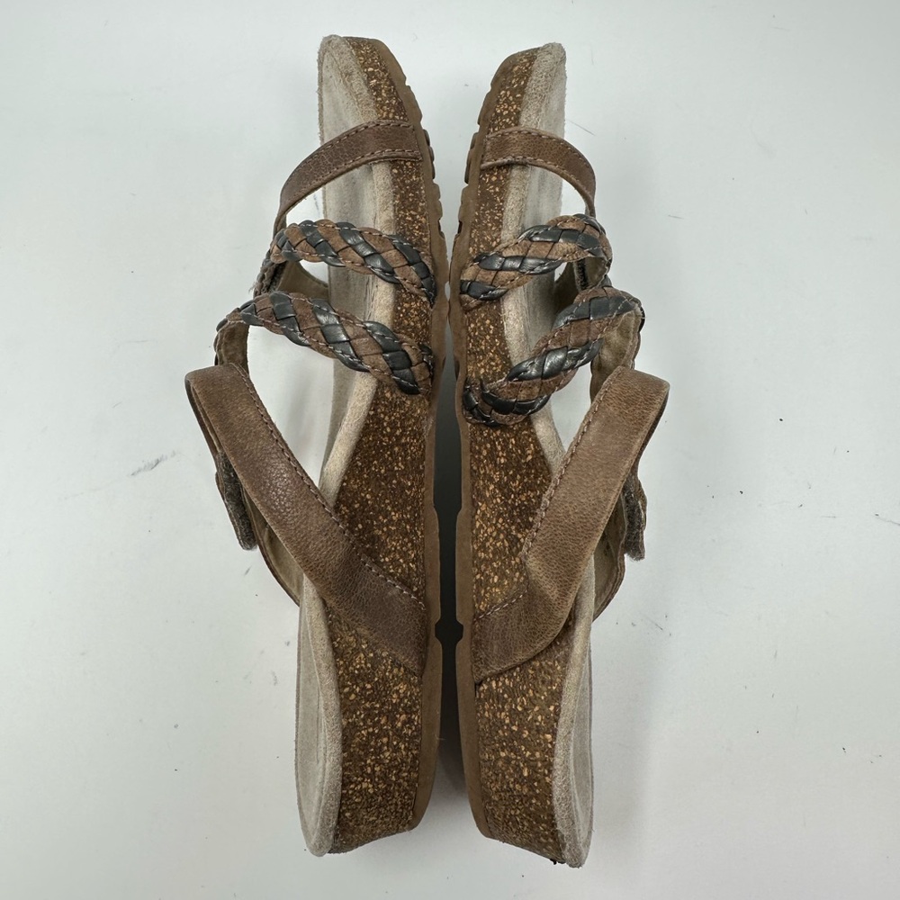 Aetrex Janey Braided Slid Sandals Women's Sz 6 - Picture 5 of 15
